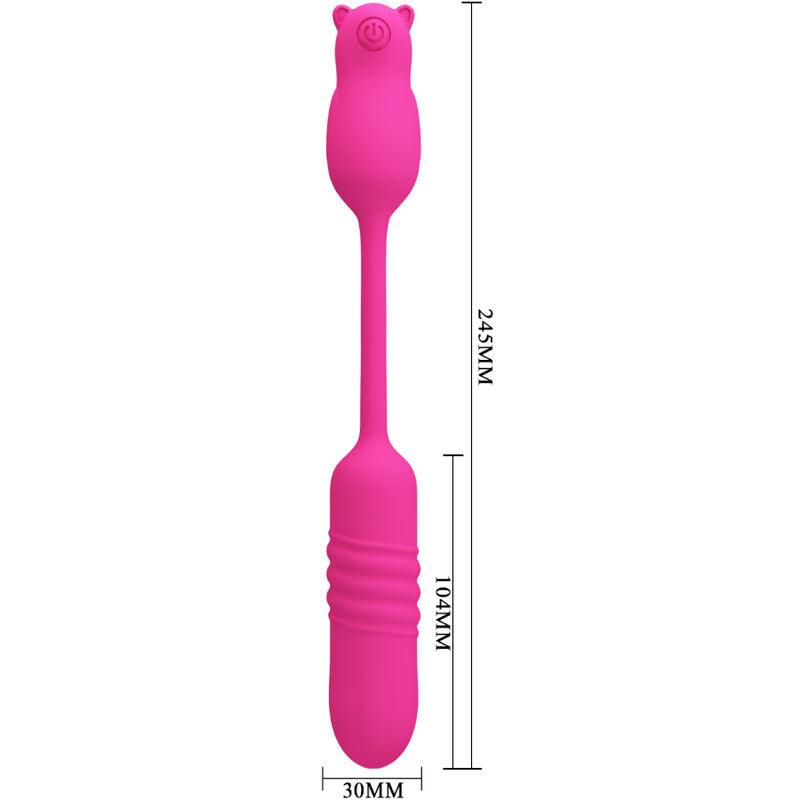 PRETTY LOVE BALA VIBRANTE DE SILICONE ROSA