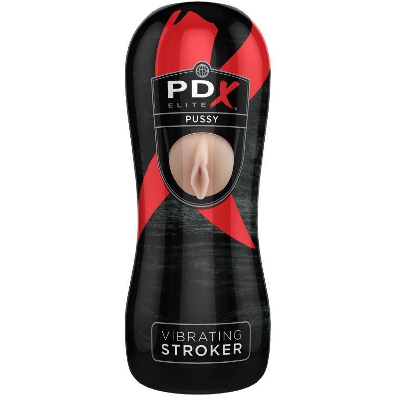 PDX ELITE VIBRANDO BICHANO STROKER