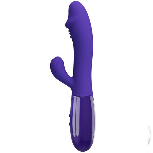 PRETTY LOVE VIBRADOR SNAPPY YOUTH E ESTIMULADOR DE PONTO G VIOLETA