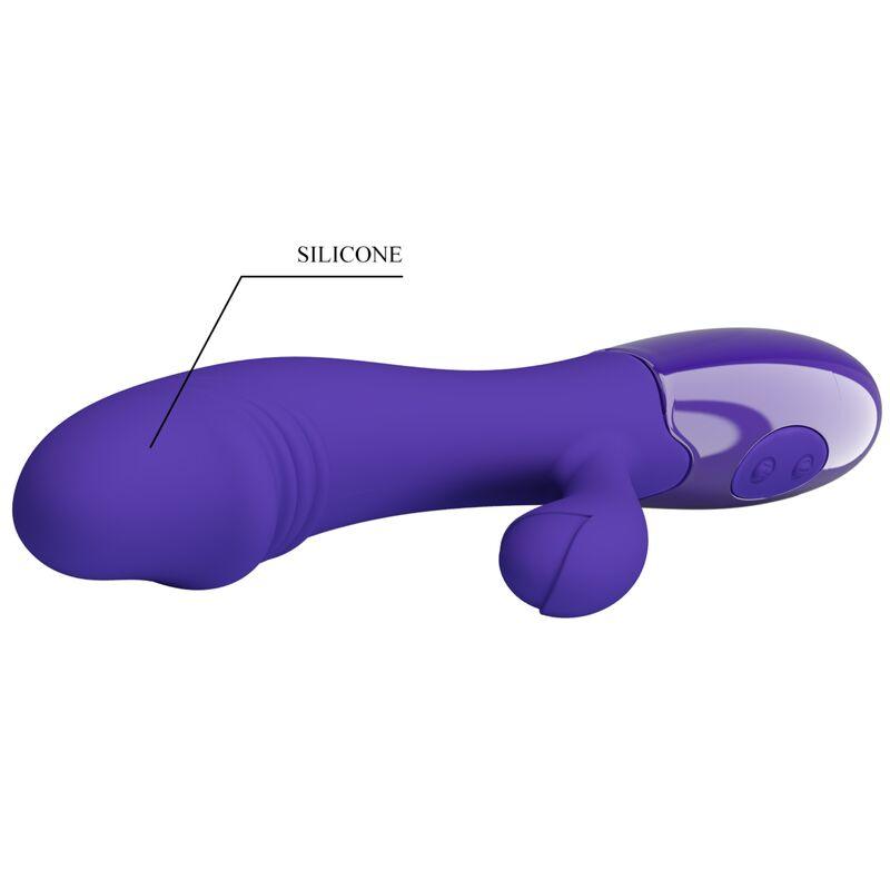 PRETTY LOVE VIBRADOR SNAPPY YOUTH E ESTIMULADOR DE PONTO G VIOLETA