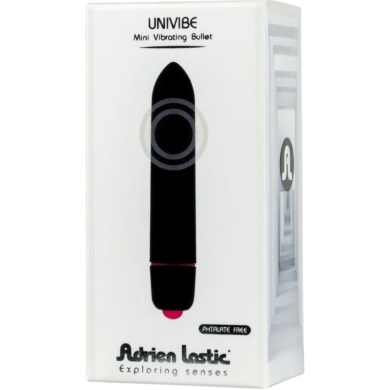 ADRIEN LASTIC BALA VIBRANTE UNIVIBE MINI PRETA