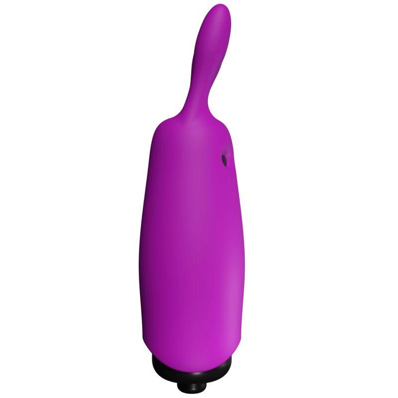 ADRIEN LASTIC VIBRADOR DE COELHO VIOLETA DE BOLSO LASTIC