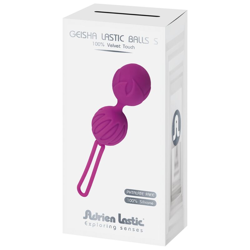 ADRIEN LASTIC BOLAS DE SILICONE GEISHA LASTIC TAMANHO S VIOLETA