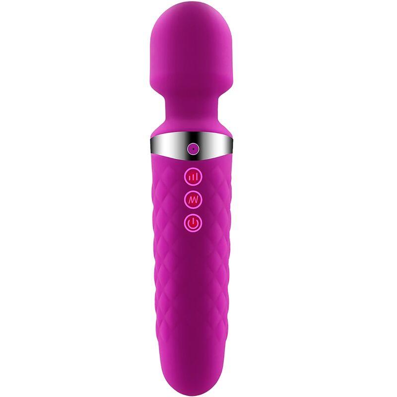 ALIVE BE WANDED VIBRADOR MASSAGER ROXO