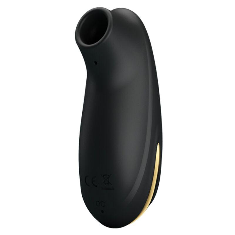 PRETTY LOVE MASSAGER DE SUCO DE LUXO RECARREGVEL PRETO