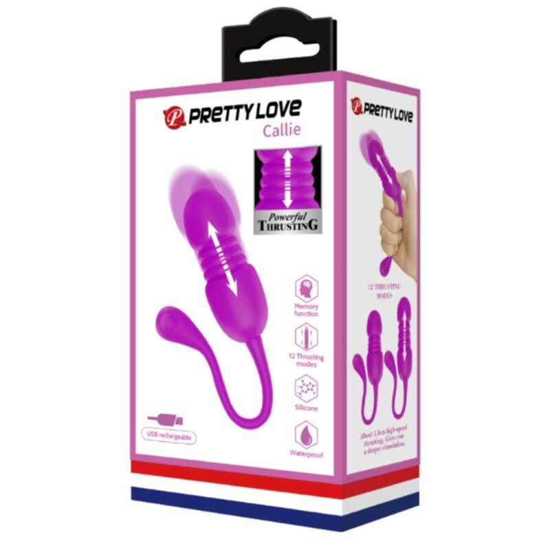 PRETTY LOVE OVO VIBRAToRIO RECARREGVEL CALLIE ROXO