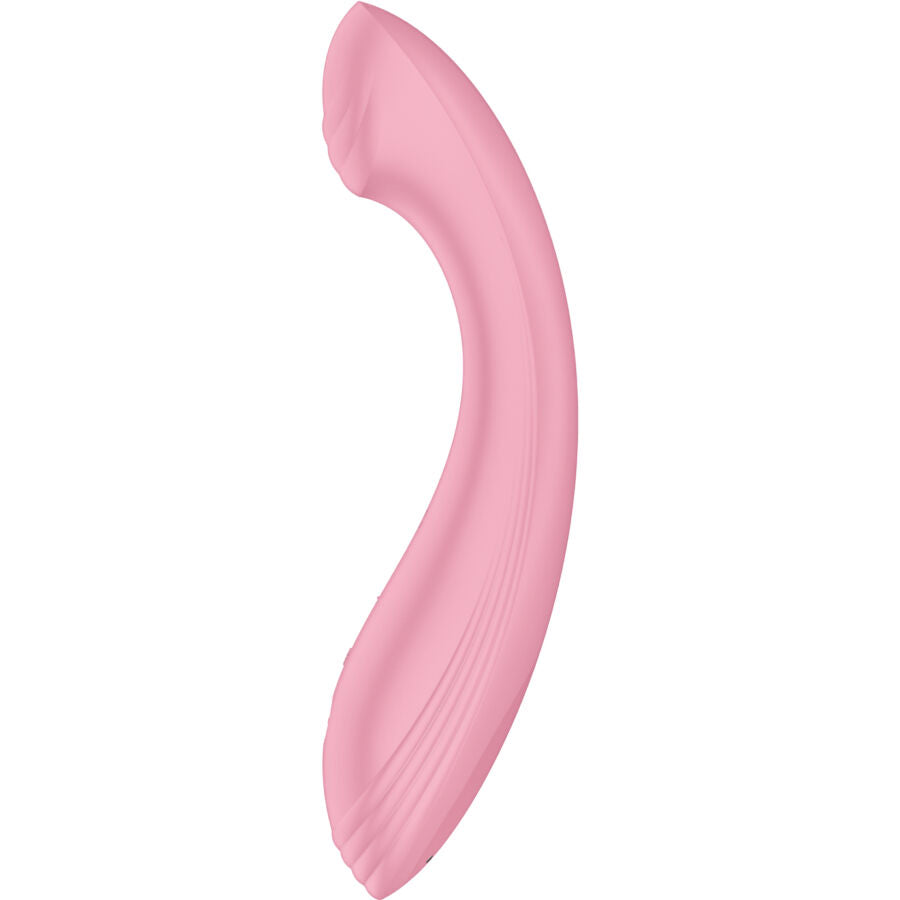 SATISFYER G FORCE ESTIMULADOR VIBRADOR G SPOT ROSA