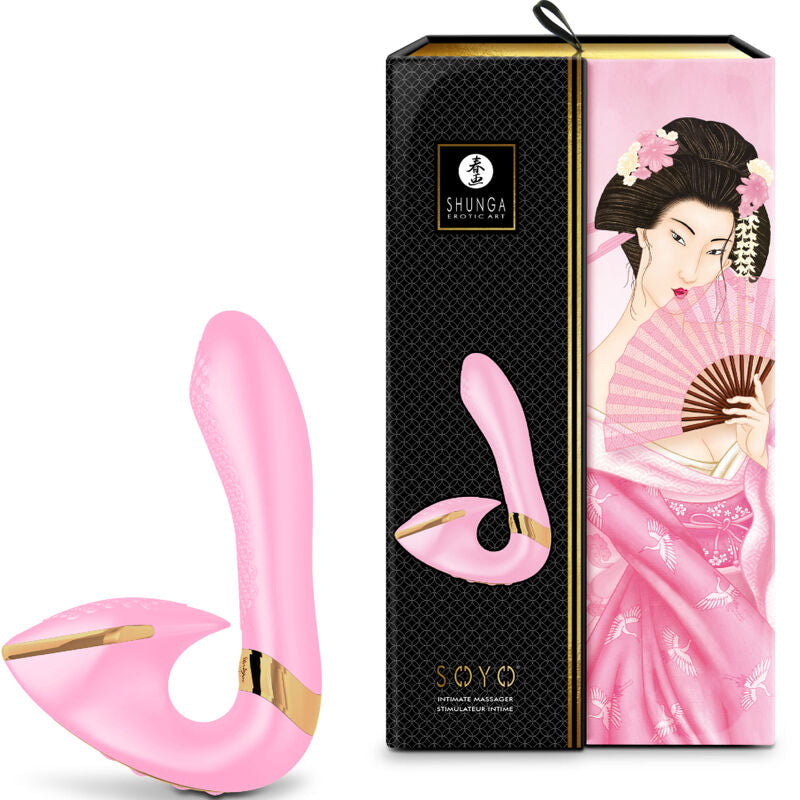 SHUNGA SOYO MASAJEADOR INTIMO ROSA