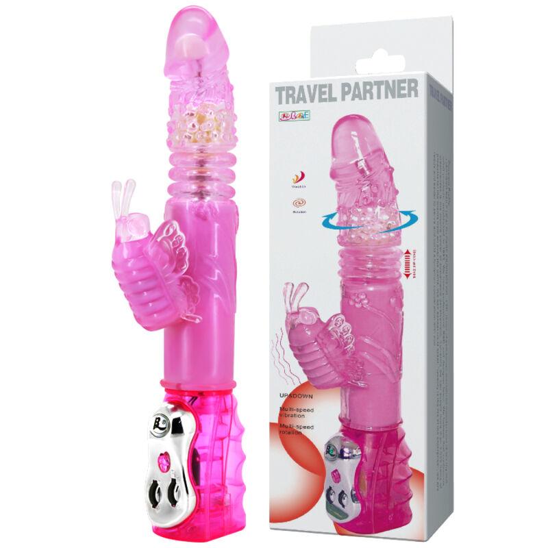 BAILE TRAVEL PARTNER UP DOWN ROTATOR RABBIT ROSA