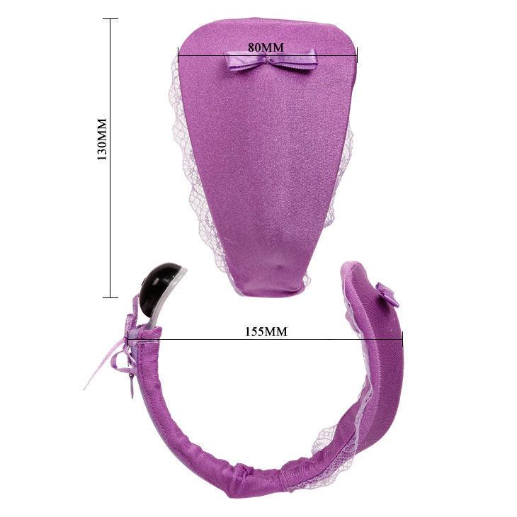 BAILE TANGA COM VIBRADOR COM CONTROLE REMOTO LILS