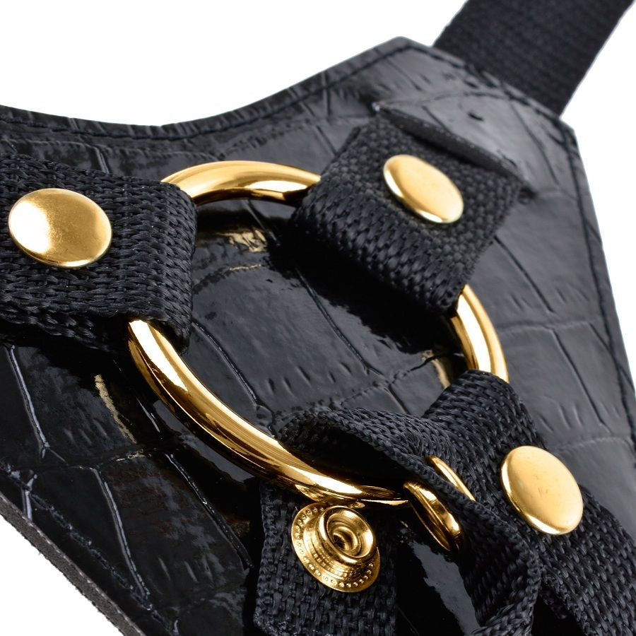 FETISH FANTASY GOLD DESIGNER STRAP ON