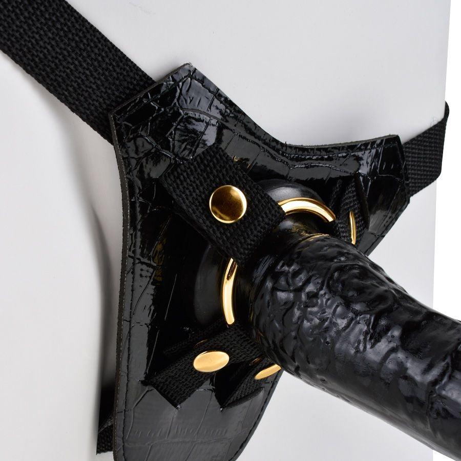 FETISH FANTASY GOLD DESIGNER STRAP ON