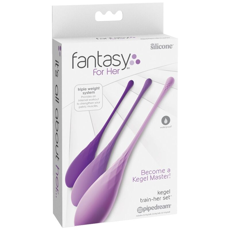 FANTASY FOR HER CONJUNTO DE TREINAMENTO DE KEGEL