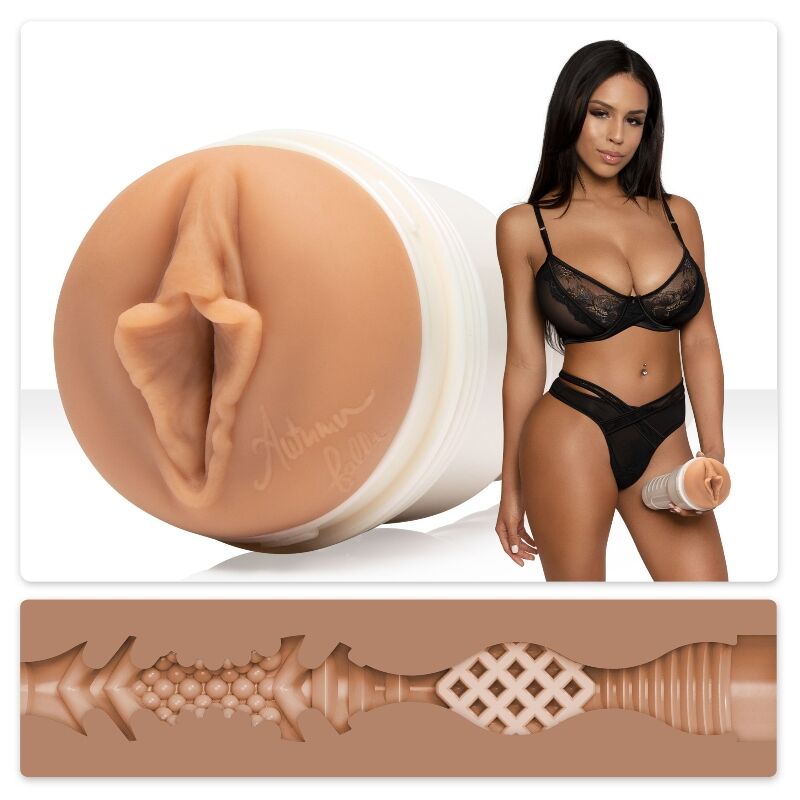 FLESHLIGHT GIRLS OUTONO FALLS CREME TEXTURA VAGINA