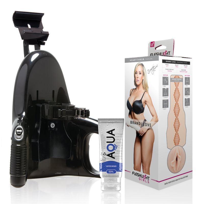 FLESHLIGHT BRANDI LOVE VAGINA LANCAMENTO UNIVERSAL LUBRIFICANTE AQUA QUALITY 50 ML