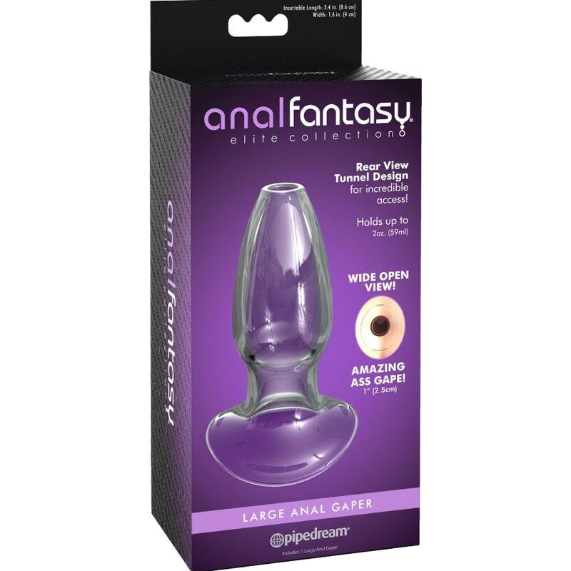 ANAL FANTASY ELITE COLLECTION DILATOR DE CRISTAL ANAL GAPER TAMANHO M