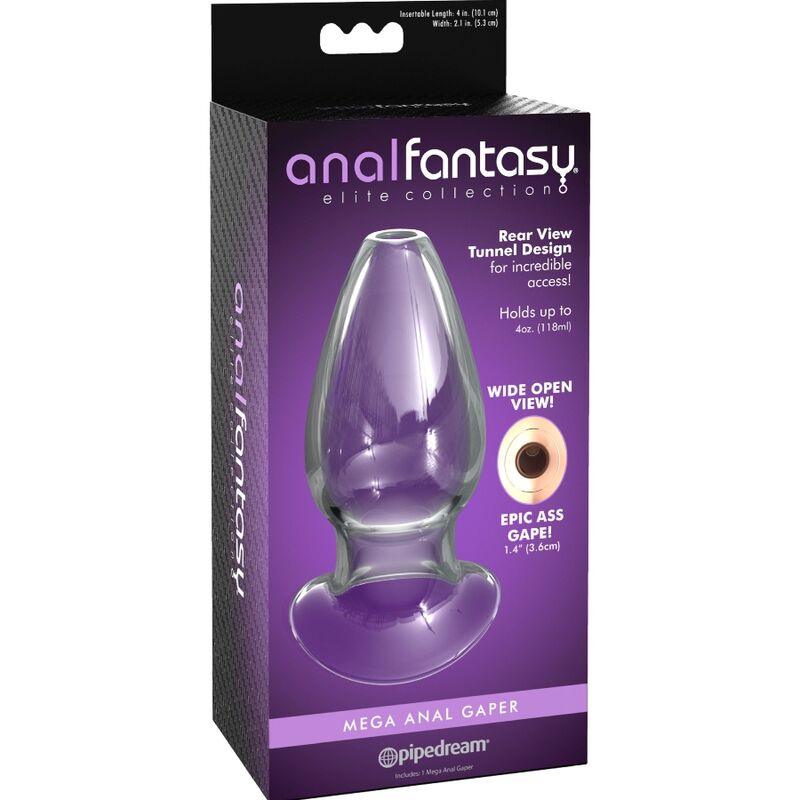 ANAL FANTASY ELITE COLLECTION DILATOR DE CRISTAL ANAL GAPER TAMANHO L