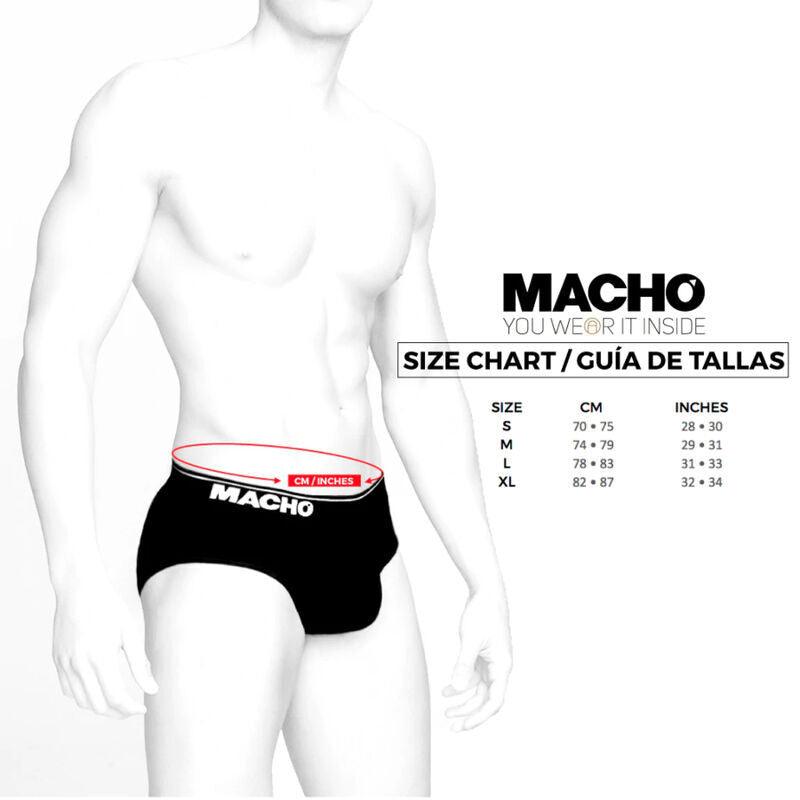 MACHO MX24RN SLIP VERMELHO S