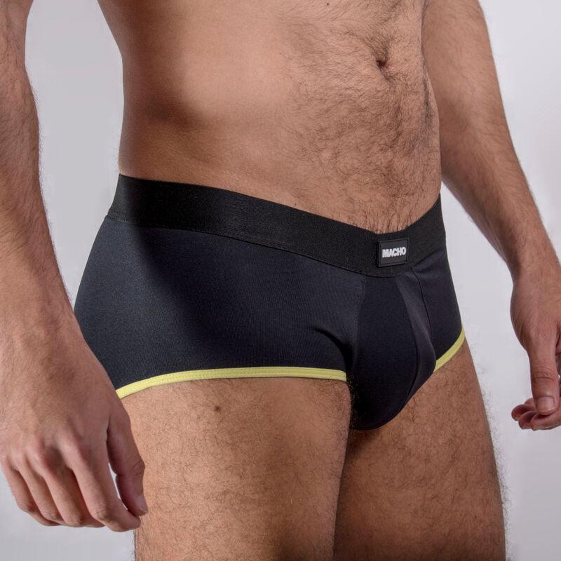 MACHO MS24A CUECA BRIEF AMARELO ESCURO S