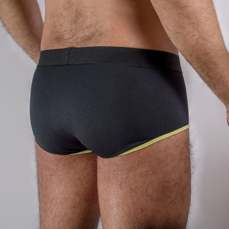 MACHO MS24A CUECA BRIEF AMARELO ESCURO S