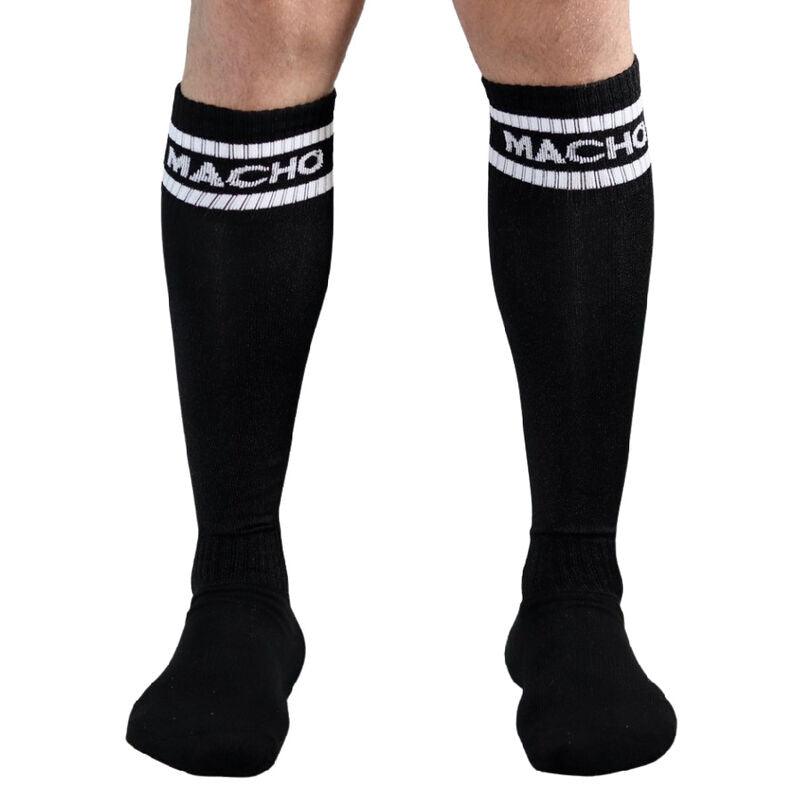 MACHO CALCETINES LARGOS TALLA UNICA ROJO