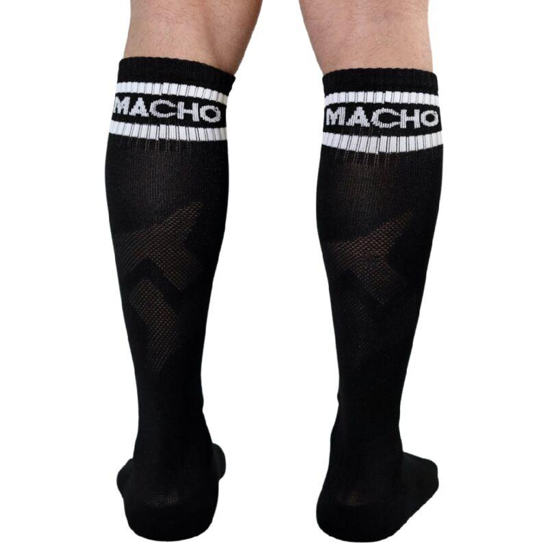 MACHO CALCETINES LARGOS TALLA UNICA ROJO