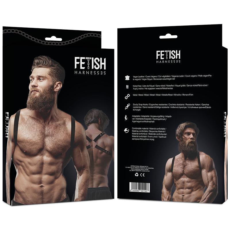 FETISH SUBMISSIVE ATTITUDE ARNeS DE COSTAS EM COURO ECO MASCULINO