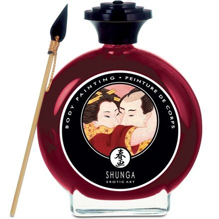 SHUNGA PINTURA CORPORAL DE MORANGO E CAVA