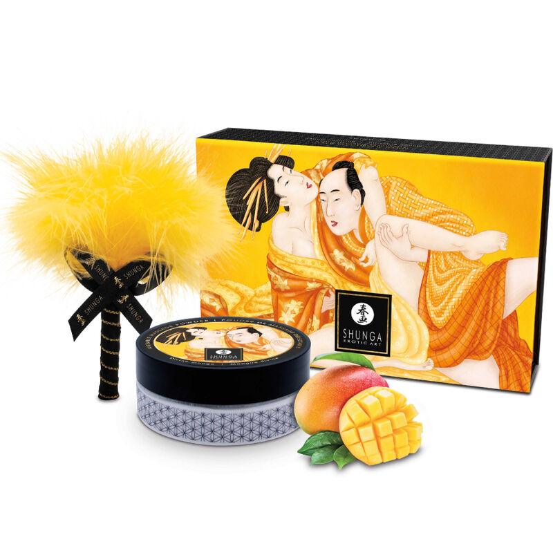 SHUNGA KIT DE Po DE MASSAGEM COMESTiVEL MANGA