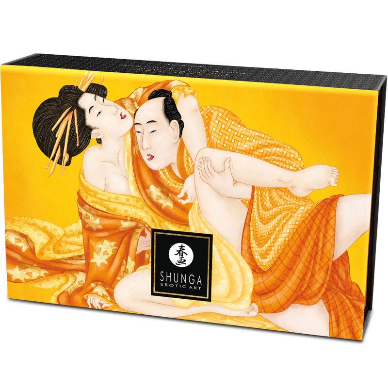 SHUNGA KIT DE Po DE MASSAGEM COMESTiVEL MANGA