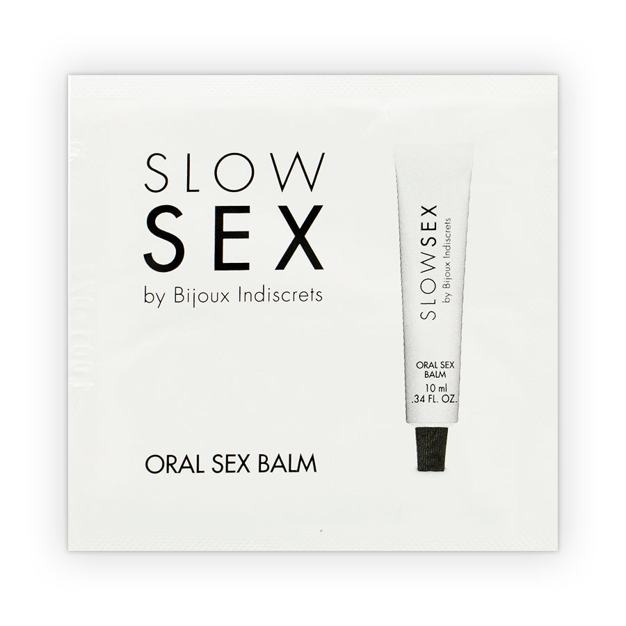 BIJOUX SLOW SEX BALM PARA SEXO ORAL DOSE uNICA