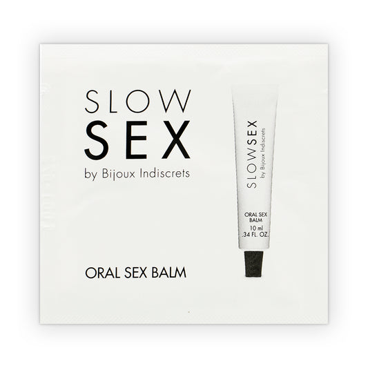 BIJOUX SLOW SEX BALM PARA SEXO ORAL DOSE uNICA