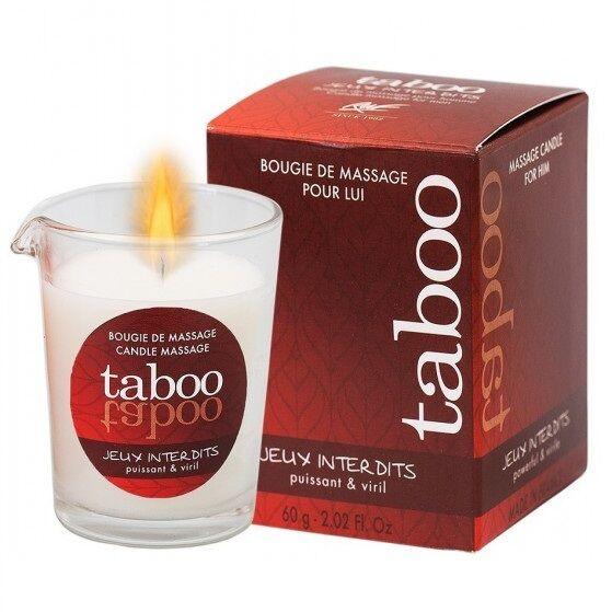 RUF VELA DE MASSAGEM TABOO PARA ELE JEUX INTERDITS AROMA DE LiQUEN SELVAGEM