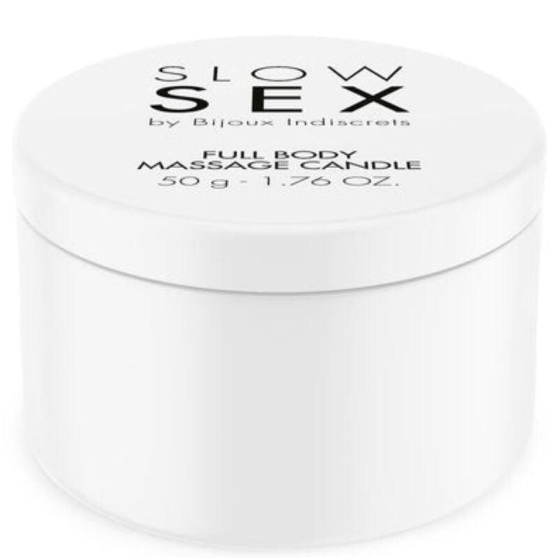 BIJOUX SLOW SEX VELA DE MASSAGEM CORPORAL 50 G