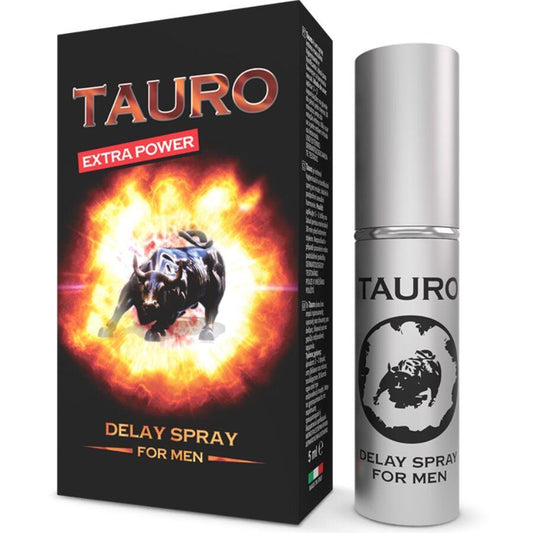 TAURO EXTRA POWER DELAY SPRAY PARA HOMENS 5 ML