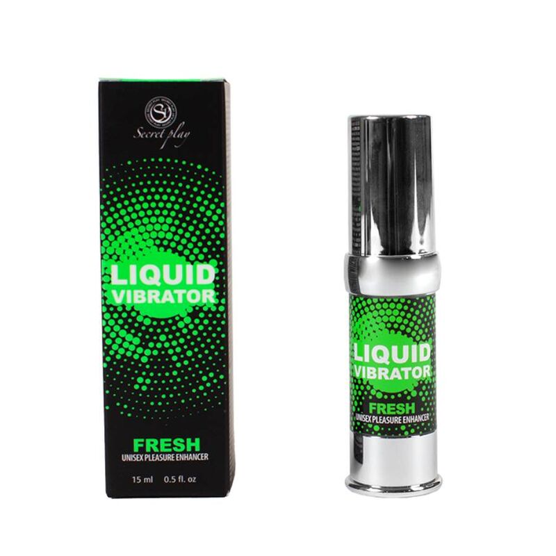 SECRETPLAY FRESH LIQUID VIBRATOR ESTIMULADOR INTENSIFICADOR DE PRAZER 15 ML