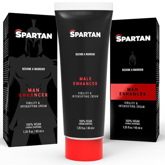 SPARTAN GEL COUPLE VIRILIDADE E CREME INSENSIFICANTE 100 VEGANO