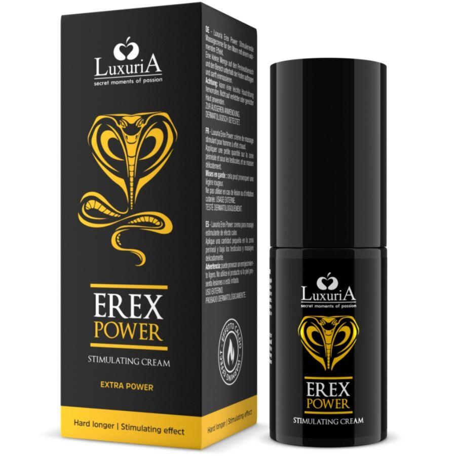 INTIMATELINE LUXURIA CREME PARA PeNIS EREX POWER HARD LONGER 30 ML