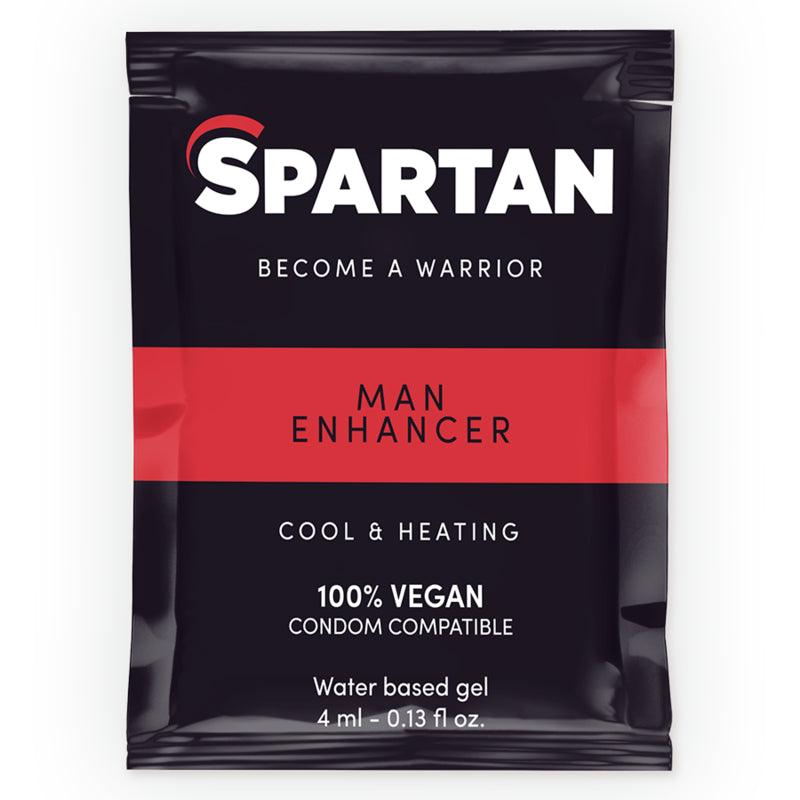 SPARTAN GEL AUMENTADOR DE ERECaO COM EFEITO FRIO QUENTE 100 VEGANO 4ML