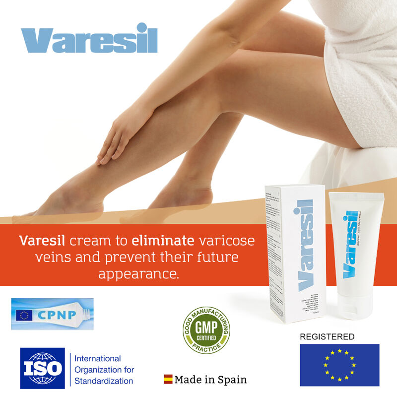 500 COSMETICS TRATAMENTO COM VARESIL CREAM PARA VARICOSE VEINS