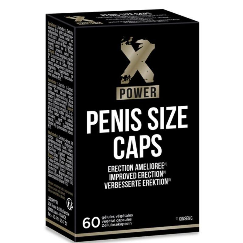 XPOWER TAMPAS DE TAMANHO DO PeNIS PARA EREoES MELHORAS 60 CAP