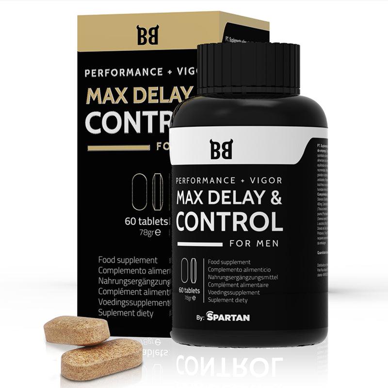 BLACK BULL MAX DELAY CONTROL MXIMO DESEMPENHO PARA HOMENS 60 CaPSULAS