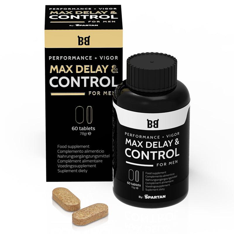 BLACK BULL MAX DELAY CONTROL MXIMO DESEMPENHO PARA HOMENS 60 CaPSULAS