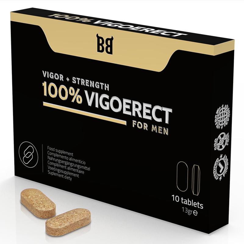 BLACK BULL 100 VIGOERECT VIGOR FORCA PARA HOMENS 10 COMPRIMIDOS