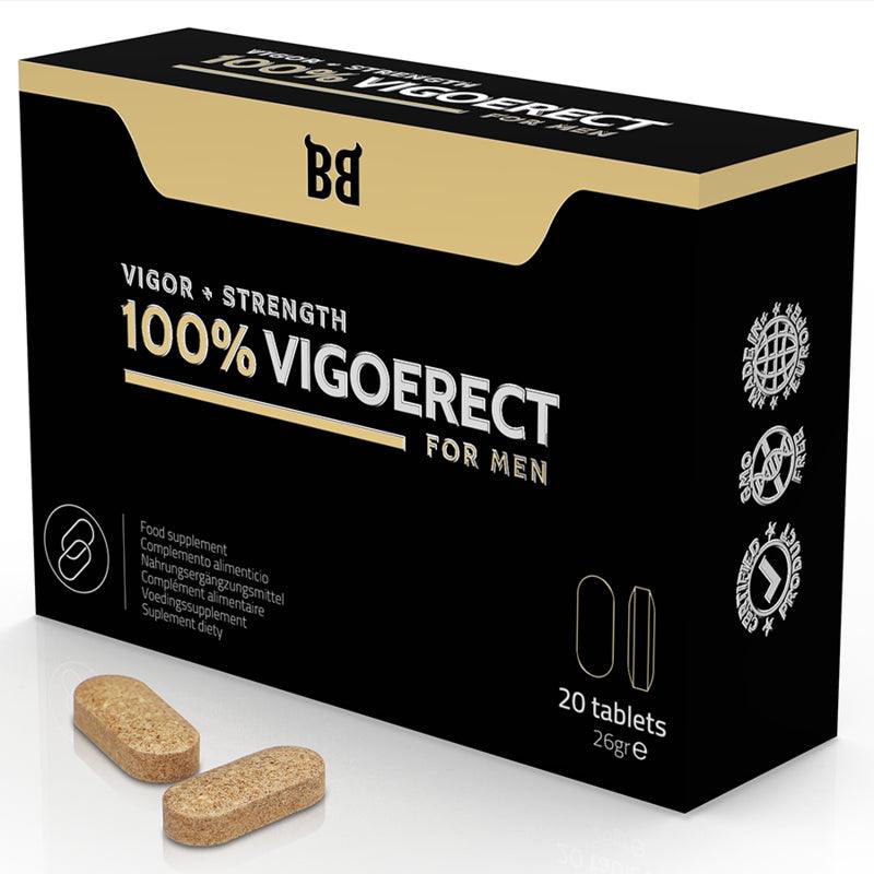 BLACK BULL 100 VIGOERECT VIGOR FORCA PARA HOMENS 20 COMPRIMIDOS