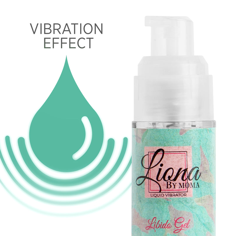 LIONA BY MOMA LIQUID VIBRATOR LIBIDO GEL 15 ML