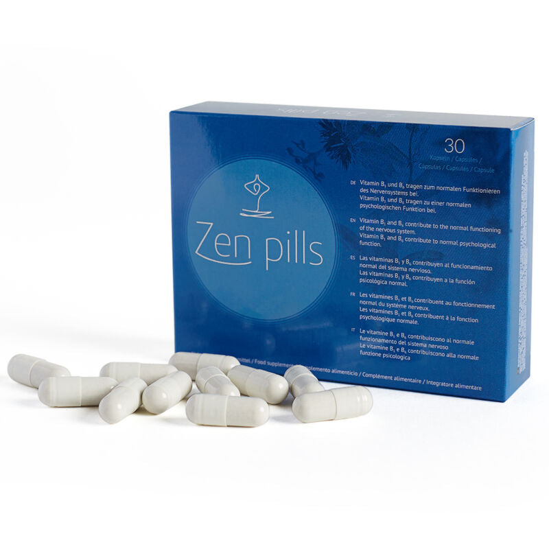 500 COSMETICS ZEN PILLS CaPSULAS PARA REDUZIR A ANSIEDADE