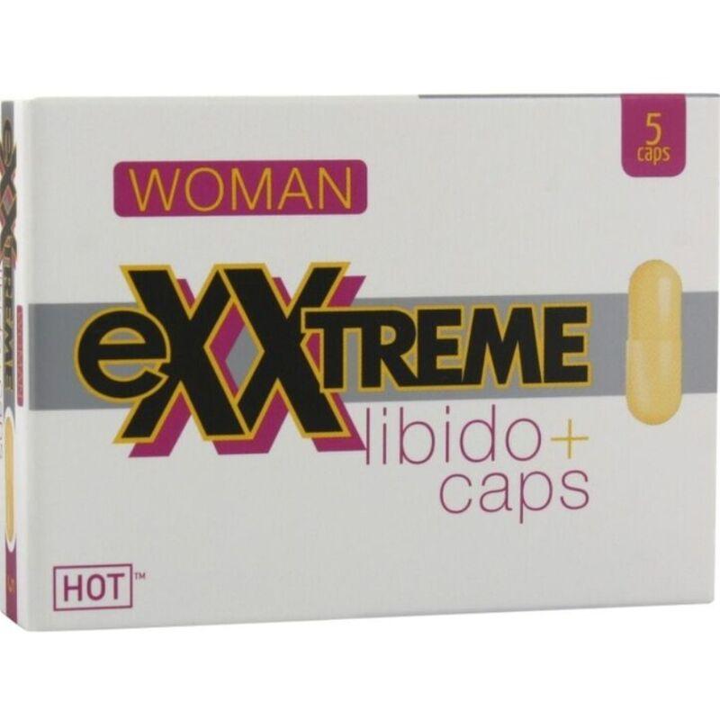 HOT EXTREME LIBIDO CAPS FEMININO 5 PCS