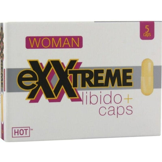 HOT EXTREME LIBIDO CAPS FEMININO 5 PCS