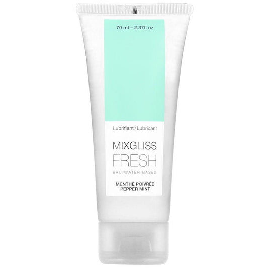 MIXGLISS LUBRIFICANTE BASE DE GUA EFEITO FRIO SABOR MENTA 70 ML